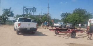 Autoridades investigadoras se encuentran tomando conocimiento del hallazgo del cadáver del joven que perdió la vida ahogado en el caudal del Río Bravo.