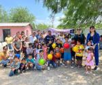 Festejo del Día del Niño en Comunidades Rurales de Reynosa