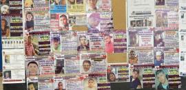 Fotografías son ubicadas en oficinas: Buscan a 45 desaparecidos