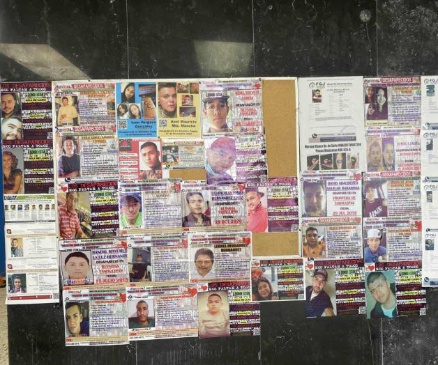 Fotografías son ubicadas en oficinas: Buscan a 45 desaparecidos Fotografías son ubicadas en oficinas: Buscan a 45 desaparecidos
