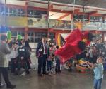 Festejo del día del Niño en Escuela Primaria Lauro Aguirre de Reynosa