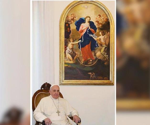 Hereda papa devoción por virgen desatanudos Hereda papa devoción por virgen desatanudos