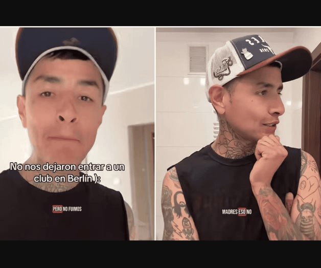 Tiktoker mexicano denuncia discriminación en bar de Alemania Tiktoker mexicano denuncia discriminación en bar de Alemania