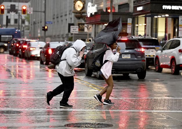 Mueren dos por tormentas Mueren dos por tormentas