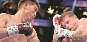La vez que Canelo subió a la división de peso semicompleto y perdió