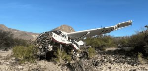 Se desploma avioneta al norte de Baja California Sur