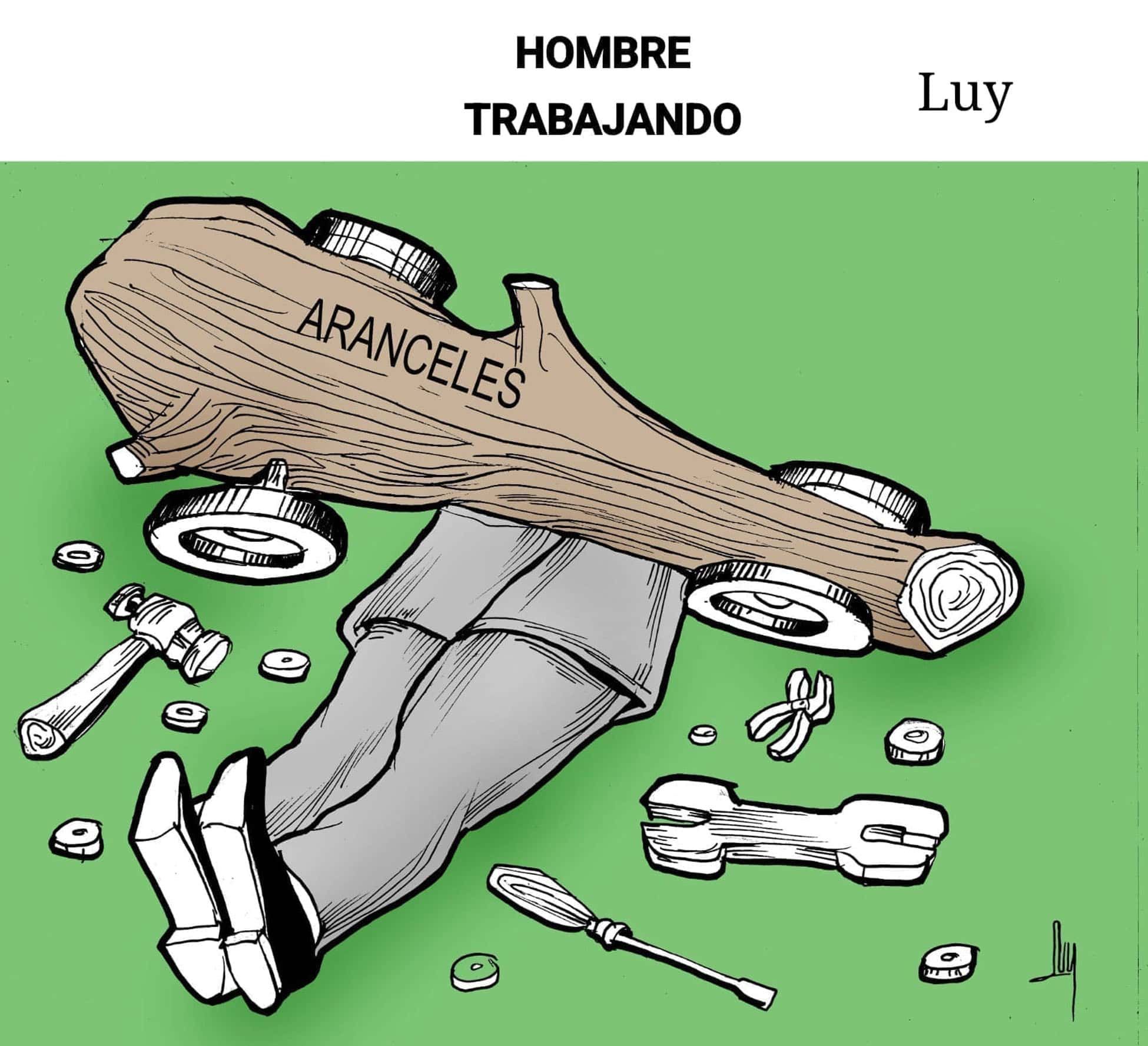 Hombre trabajando Hombre trabajando