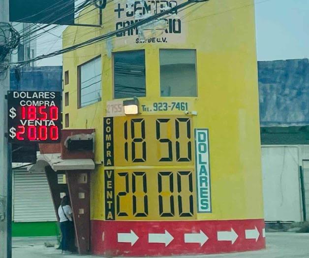 Recupera el peso terreno frente al dólar Recupera el peso terreno frente al dólar