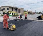 Refuerzan bacheo en San Fernando