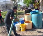 Lleva Comapa agua a las colonias de Nuevo Progreso