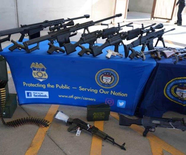 Frena CBP impresionante cruce de armas a México Frena CBP impresionante cruce de armas a México