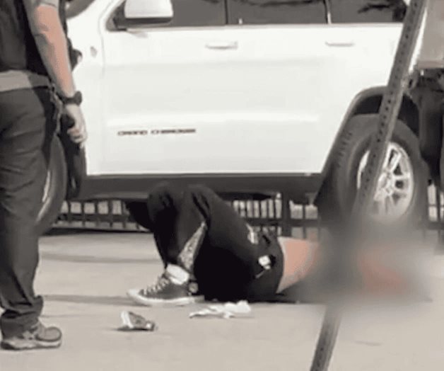 Amenaza con machete contra agente federal Amenaza con machete contra agente federal