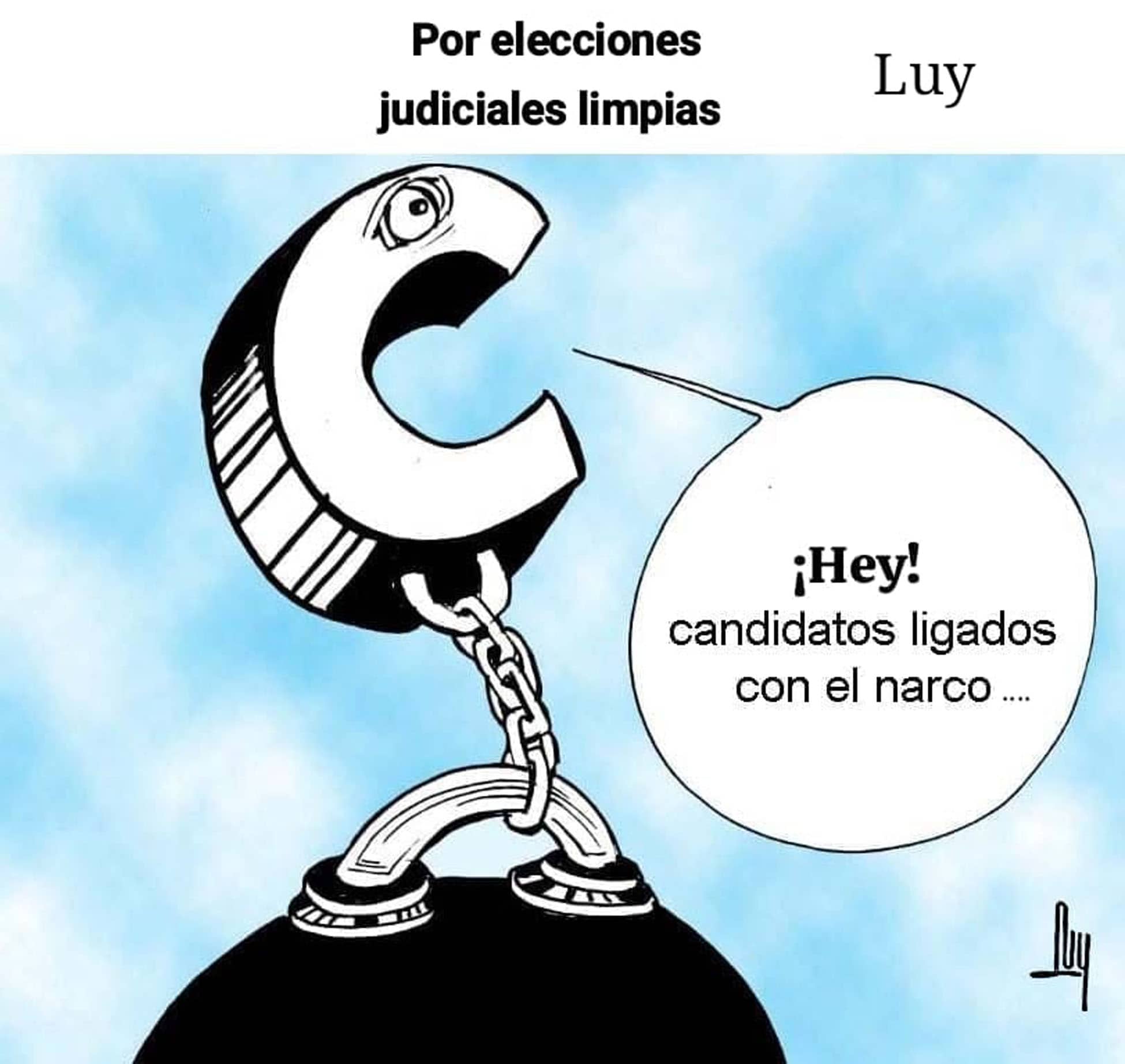 Por elecciones judiciales limpias Por elecciones judiciales limpias