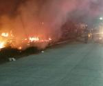Incendio arrasa con vivienda en Reynosa