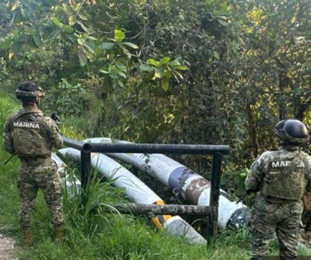 Desarticulación de operaciones de huachicol en Puebla Desarticulación de operaciones de huachicol en Puebla