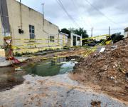 Fuga de agua potable desde hace seis meses