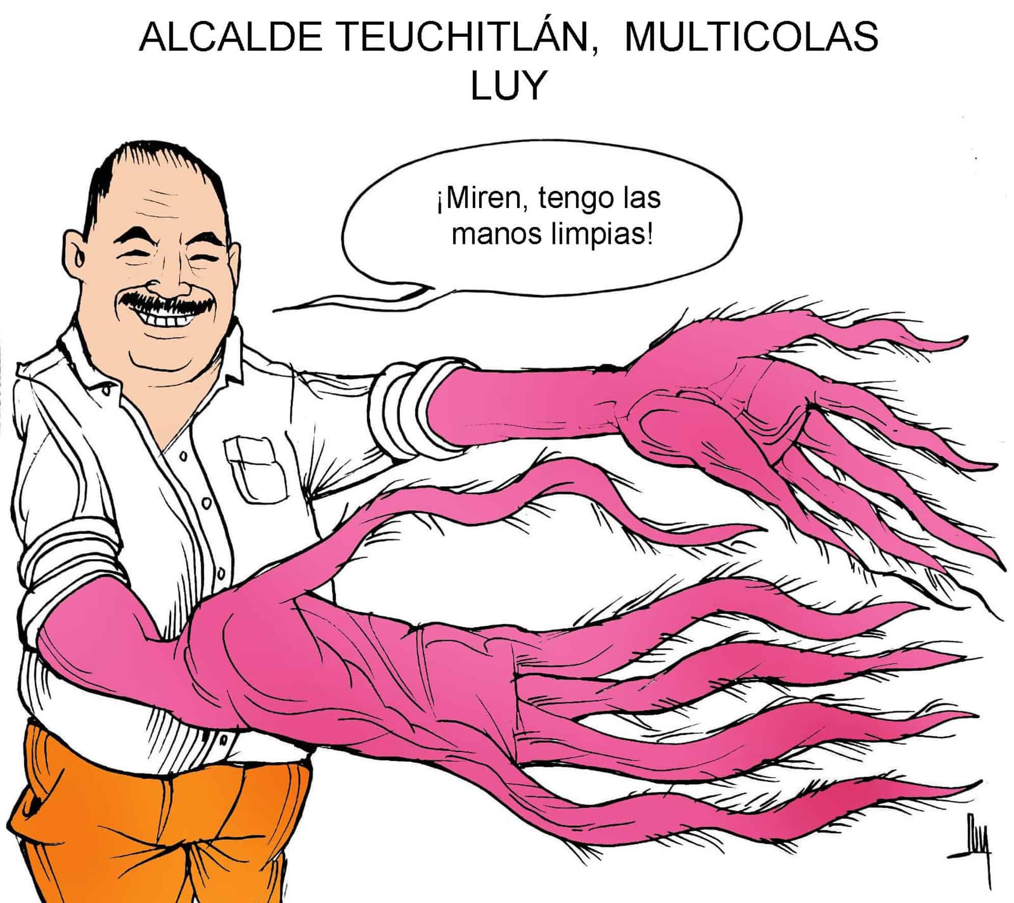 Alcalde de Teuchitlán, multicolas