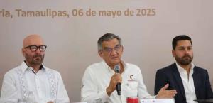 Américo Villarreal resalta plan de Tamaulipas en obras de agua