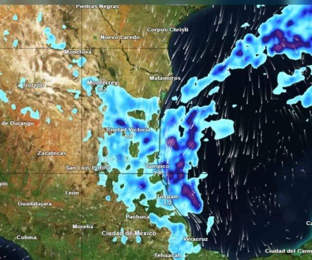 Tormentas y granizo amenazan a Tamaulipas por frente frío 42 Tormentas y granizo amenazan a Tamaulipas por frente frío 42