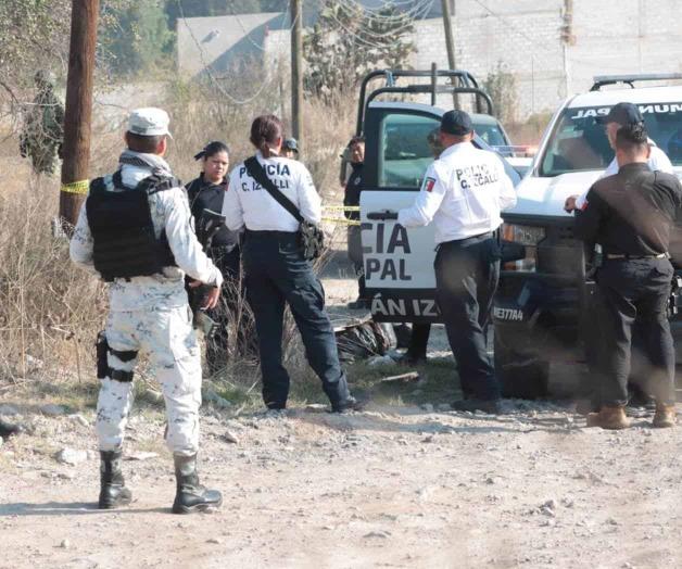 Hallazgo de cadáver con signos de violencia en Cuautitlán Izcalli Hallazgo de cadáver con signos de violencia en Cuautitlán Izcalli