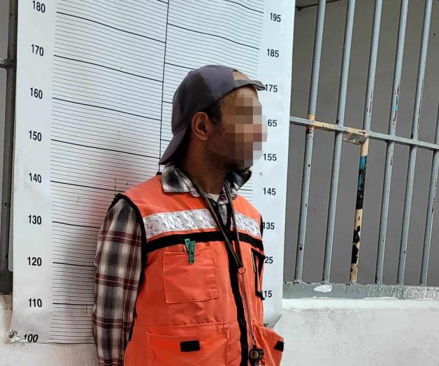 Detención de un cuidacarros agresivo en Reynosa Detención de un cuidacarros agresivo en Reynosa