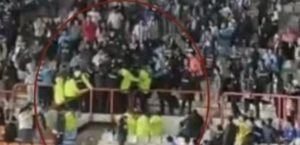 Violencia en gradas durante Pachuca vs América en la Liga MX