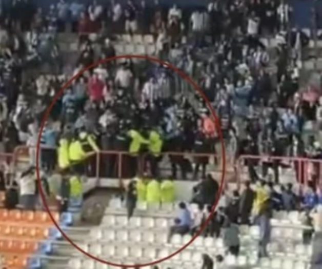 Violencia en gradas durante Pachuca vs América en la Liga MX Violencia en gradas durante Pachuca vs América en la Liga MX