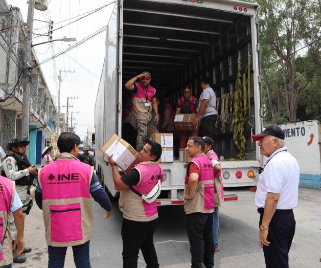 Recibirá INE las boletas electorales Recibirá INE las boletas electorales