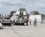 Causa microbús caída de empleado de la CFE en Reynosa