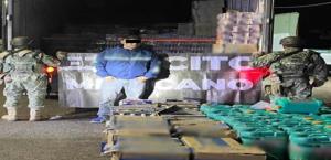 Aseguran 154 toneladas de droga en siete meses y capturan a 20 mil personas