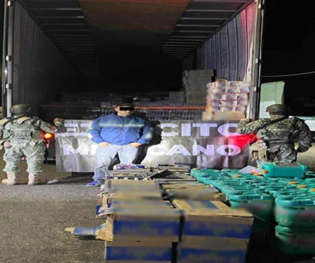 Aseguran 154 toneladas de droga en siete meses y capturan a 20 mil personas Aseguran 154 toneladas de droga en siete meses y capturan a 20 mil personas