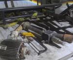 Detenidos por robo de metales en fábrica incendiada en Guadalajara