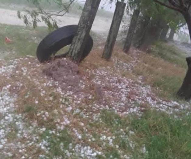 Fuerte granizada Fuerte granizada