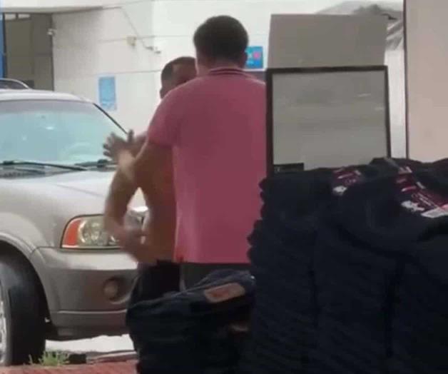 Captura Guardia Estatal al agresor de trabajador Captura Guardia Estatal al agresor de trabajador