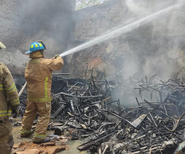 Se incendia almacén de la Presidencia de Victoria; solo daños materiales Se incendia almacén de la Presidencia de Victoria; solo daños materiales