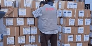 En Reynosa llegan las boletas al INE para la jornada de Renovación del Poder Judicial.
