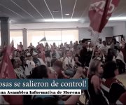 ¡Las cosas se salieron de control durante una asamblea de Morena!