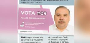 Exjuez federal despedido contiende para magistrado