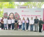 Guardia Estatal de Género participa en Jornada de la Belleza en Matamoros
