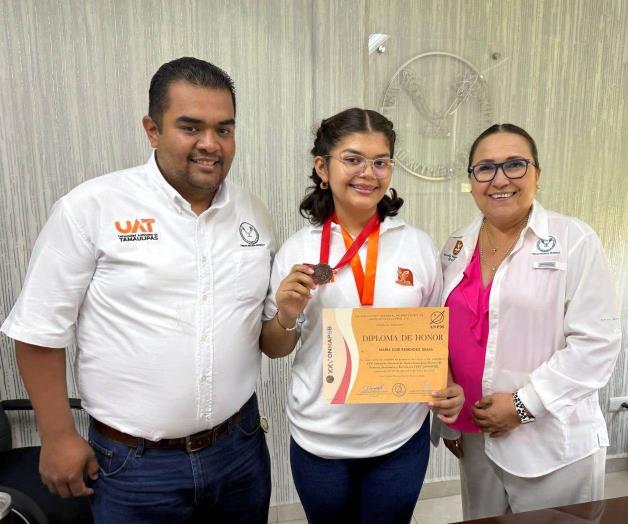 Destaca alumna de UAT en la Olimpiada Nacional de Matemáticas