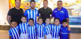 La Selección LIMUFUT convive  con ex futbolistas profesionales