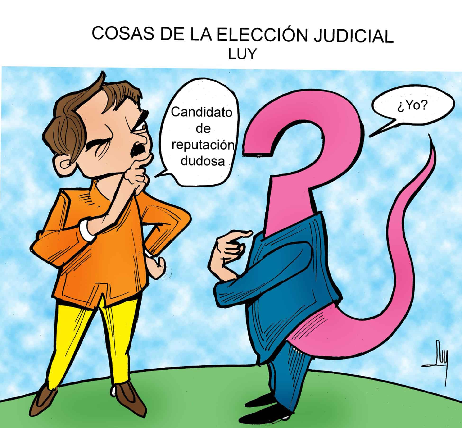 Cosas de la elección judicial