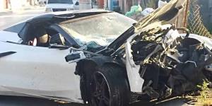 Joven choca carro deportivo en Reynosa