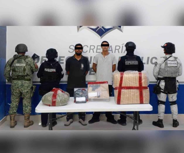 Aseguran droga, armas y vehículos en Operación Frontera Norte Aseguran droga, armas y vehículos en Operación Frontera Norte