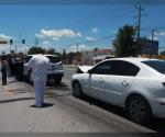 Accidente vehicular en Glorieta de Reynosa
