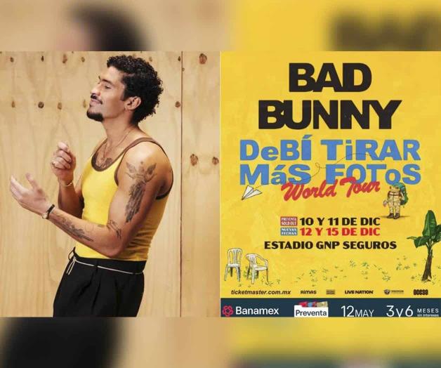 Bad Bunny anuncia nuevos conciertos en Ciudad de México Bad Bunny anuncia nuevos conciertos en Ciudad de México
