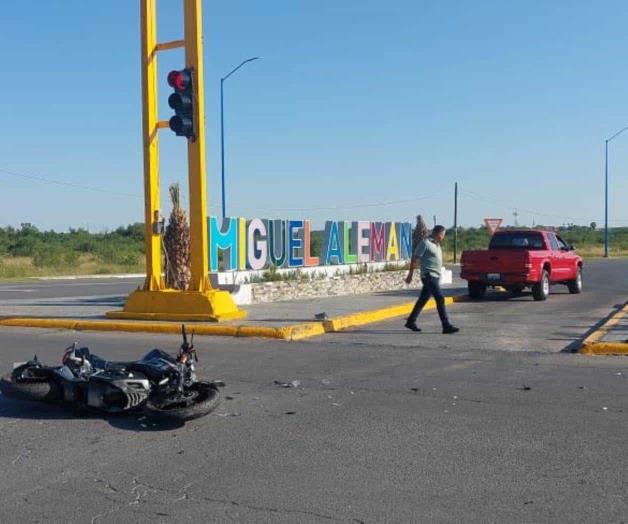 Motociclista, con  fractura de cr&aacute;neo