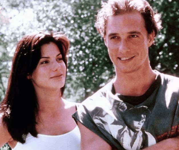 El romance de Sandra Bullock y Matthew McConaughey del que nadie supo El romance de Sandra Bullock y Matthew McConaughey del que nadie supo