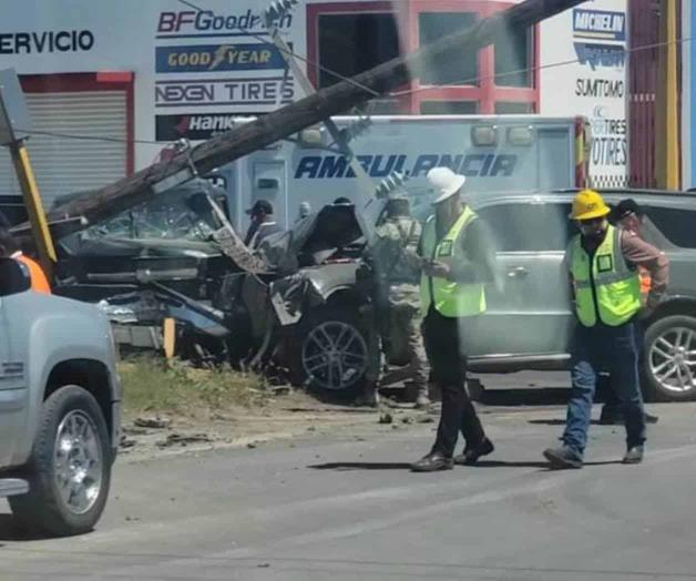 Colonias sin  luz por choque