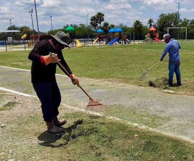Trabaja el municipio en espacios públicos Trabaja el municipio en espacios públicos